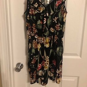 Spaghetti strap romper